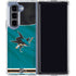 NHL San Jose Sharks Home Jersey Galaxy Z Fold5 5G Clear Case