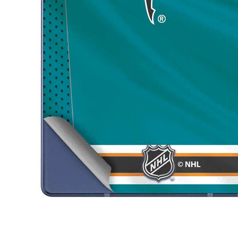 NHL San Jose Sharks Home Jersey Galaxy Z Fold6 Skin