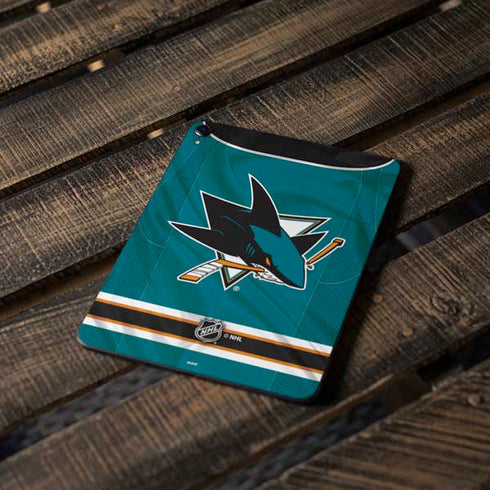 NHL San Jose Sharks Home Jersey Apple iPad Pro Skin