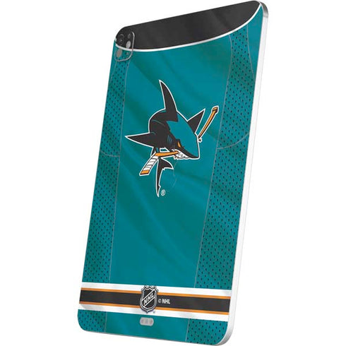 NHL San Jose Sharks Home Jersey iPad Pro 13in M4 (2024) Skin