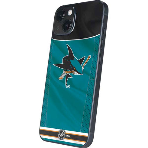 NHL San Jose Sharks Home Jersey iPhone Skins