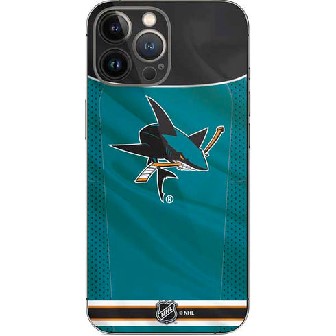 NHL San Jose Sharks Home Jersey iPhone 15 Pro Max Skin
