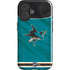 NHL San Jose Sharks Home Jersey iPhone 16 Impact Case