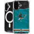 NHL San Jose Sharks Home Jersey iPhone 16 MagSafe Case