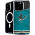 NHL San Jose Sharks Home Jersey iPhone 16 Pro Max MagSafe Case