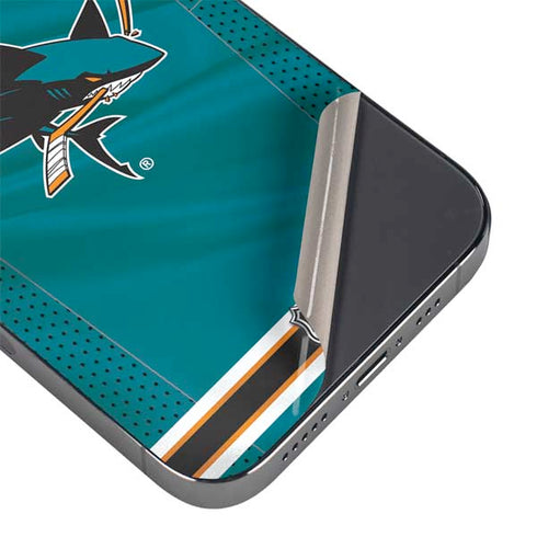 NHL San Jose Sharks Home Jersey iPhone 16 Pro Skin