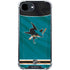NHL San Jose Sharks Home Jersey iPhone 16e Clear Case
