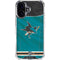 NHL San Jose Sharks Home Jersey iPhone 17 Clear Case