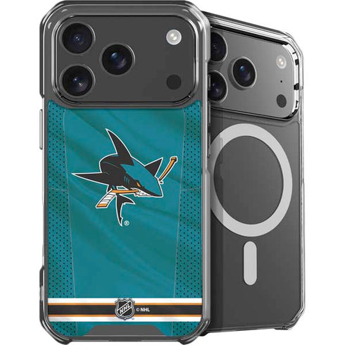 NHL San Jose Sharks Home Jersey iPhone 18 Pro Max MagSafe Case
