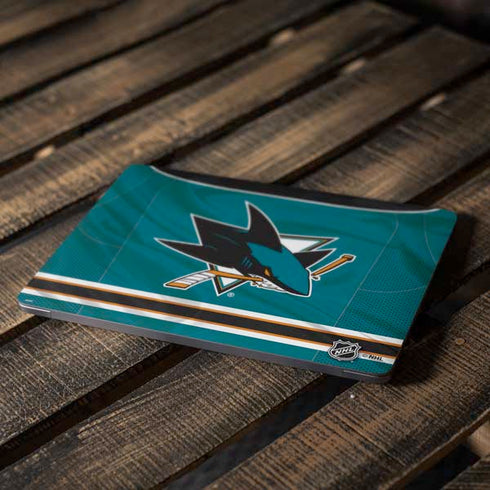NHL San Jose Sharks Home Jersey Apple MacBook Air Skin