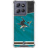 NHL San Jose Sharks Home Jersey Moto G 5G (2025) Clear Case