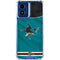 NHL San Jose Sharks Home Jersey Moto G 5G (2024) Clear Case