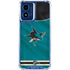 NHL San Jose Sharks Home Jersey Moto G Play 4G (2024) Clear Case