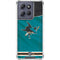 NHL San Jose Sharks Home Jersey Moto G Power 5G (2025) Clear Case