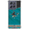 NHL San Jose Sharks Home Jersey Moto G Stylus 5G (2025) Clear Case