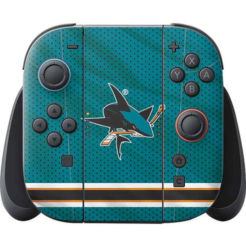 NHL San Jose Sharks Home Jersey Nintendo Skins