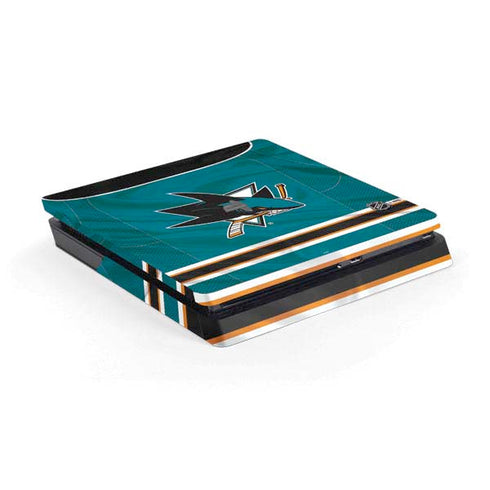 NHL San Jose Sharks Home Jersey PlayStation PS4 Skins