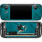 NHL San Jose Sharks Home Jersey Steam Deck Handheld Gaming Computer OLED Skin