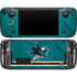 NHL San Jose Sharks Home Jersey Steam Deck Handheld Gaming Computer OLED Skin