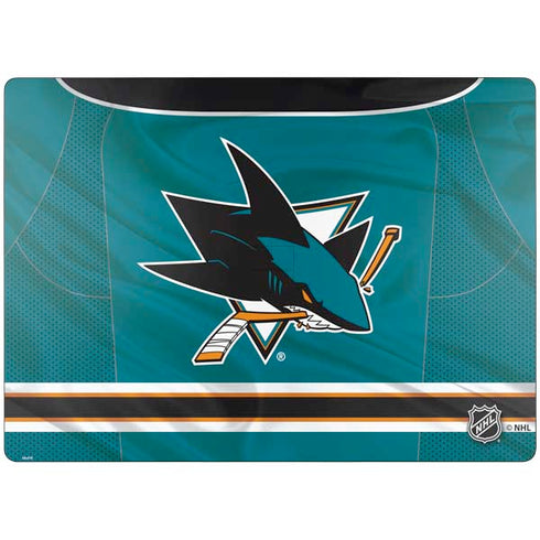 NHL San Jose Sharks Home Jersey Surface Laptop 7 13.8in Skin