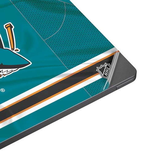 NHL San Jose Sharks Home Jersey Surface Laptop 7 15in Skin