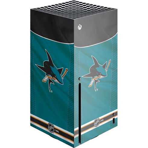 NHL San Jose Sharks Home Jersey Xbox Series X Skins