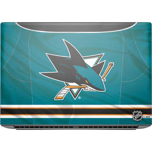 NHL San Jose Sharks Home Jersey HP ZBook Fury 16 G10 Skin