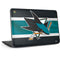 NHL San Jose Sharks Jersey HP Chromebook Skin
