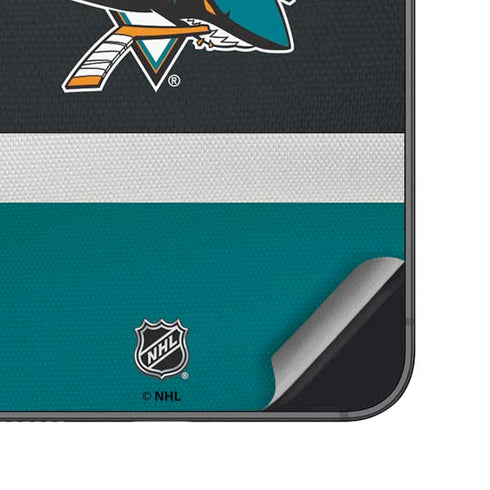 NHL San Jose Sharks Jersey Galaxy A16 5G Skin