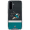 NHL San Jose Sharks Jersey Galaxy A36 5G Clear Case