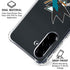 NHL San Jose Sharks Jersey Galaxy A36 5G Clear Case