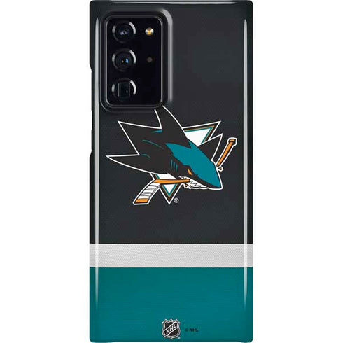 NHL San Jose Sharks Jersey Galaxy Cases