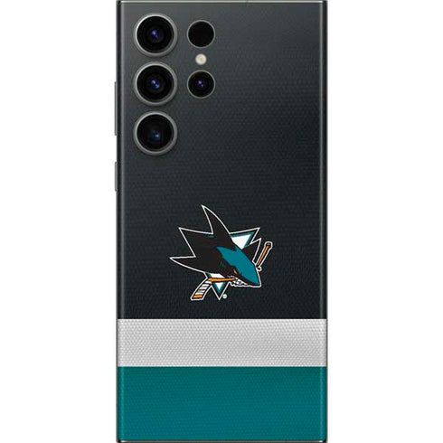 NHL San Jose Sharks Jersey Galaxy Skins