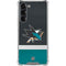 NHL San Jose Sharks Jersey Galaxy S24 FE Clear Case
