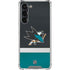 NHL San Jose Sharks Jersey Galaxy S24 FE Clear Case