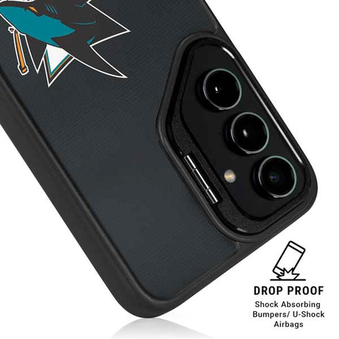 NHL San Jose Sharks Jersey Galaxy S25 Kickstand Case