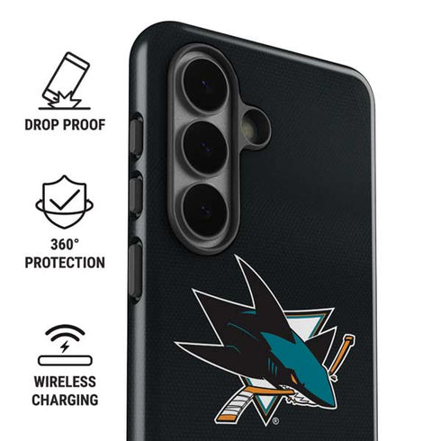 NHL San Jose Sharks Jersey Galaxy S26 Impact Case