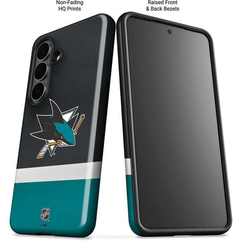 NHL San Jose Sharks Jersey Galaxy S26 Impact Case