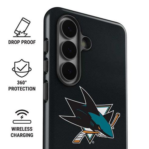 NHL San Jose Sharks Jersey Galaxy S26 Plus Impact Case