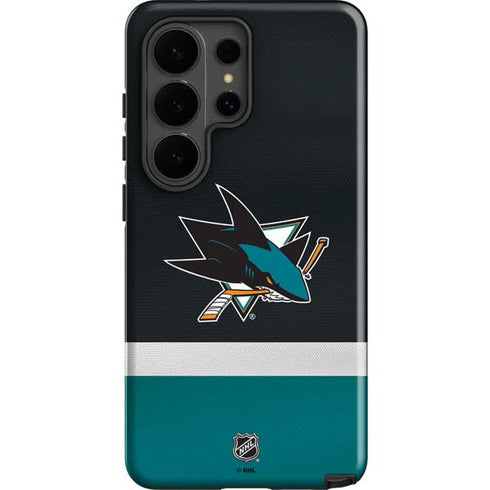 NHL San Jose Sharks Jersey Galaxy S26 Ultra Impact Case