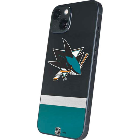 NHL San Jose Sharks Jersey iPhone Skins
