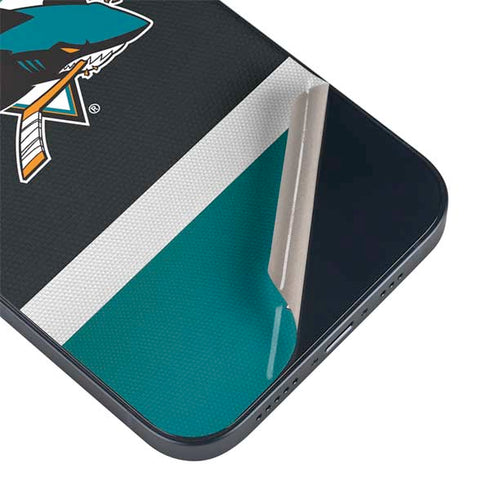 NHL San Jose Sharks Jersey iPhone Skins