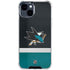 NHL San Jose Sharks Jersey iPhone 15 Clear Case