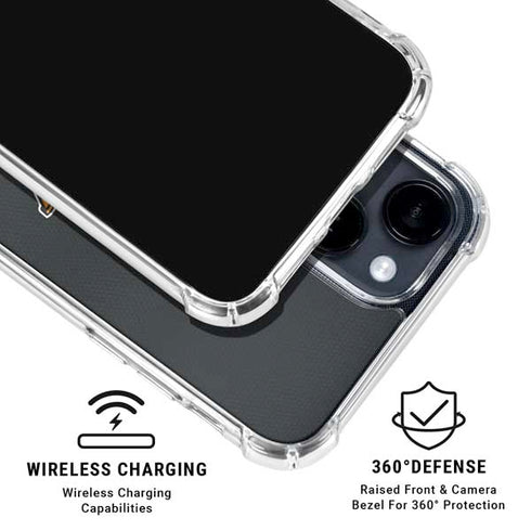 NHL San Jose Sharks Jersey iPhone 15 Clear Case