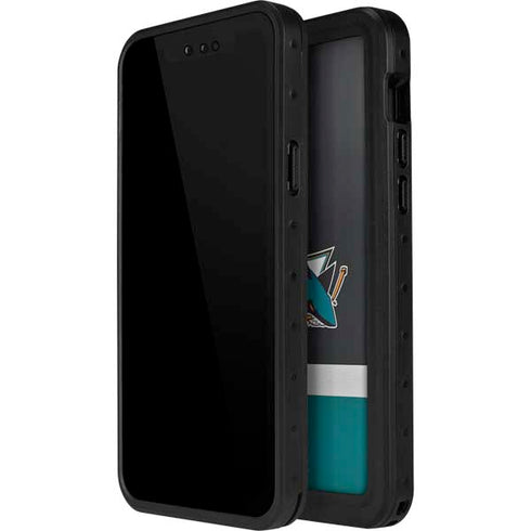 NHL San Jose Sharks Jersey iPhone 15 Plus Waterproof Case