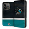 NHL San Jose Sharks Jersey iPhone 15 Pro Folio Case