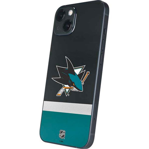 NHL San Jose Sharks Jersey iPhone 15 Skin