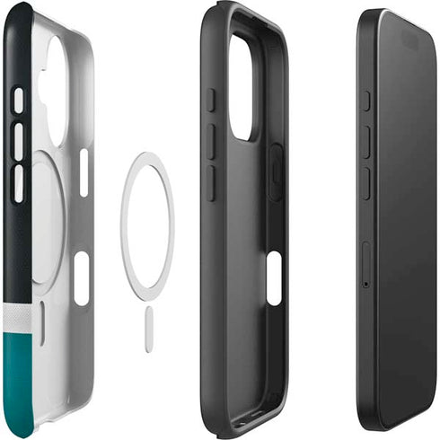 NHL San Jose Sharks Jersey iPhone 16 Magsafe Impact Case