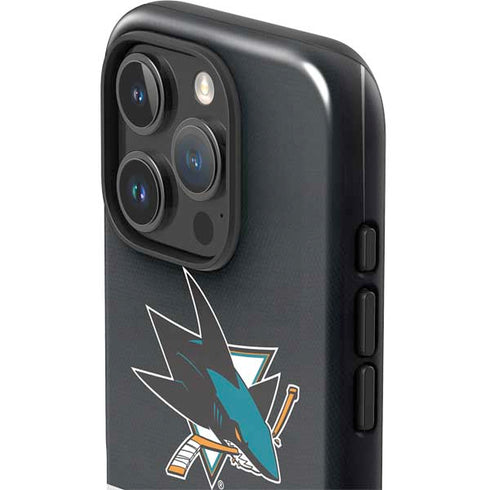 NHL San Jose Sharks Jersey iPhone 16 Pro Impact Case