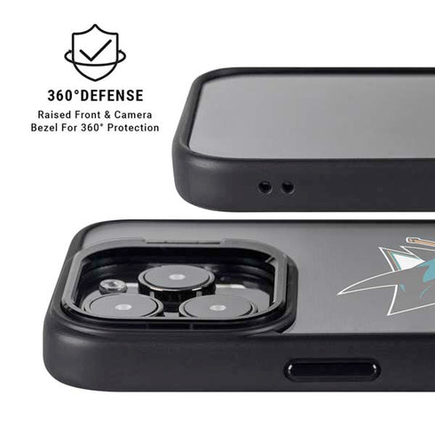 NHL San Jose Sharks Jersey iPhone 16 Pro Kickstand Case